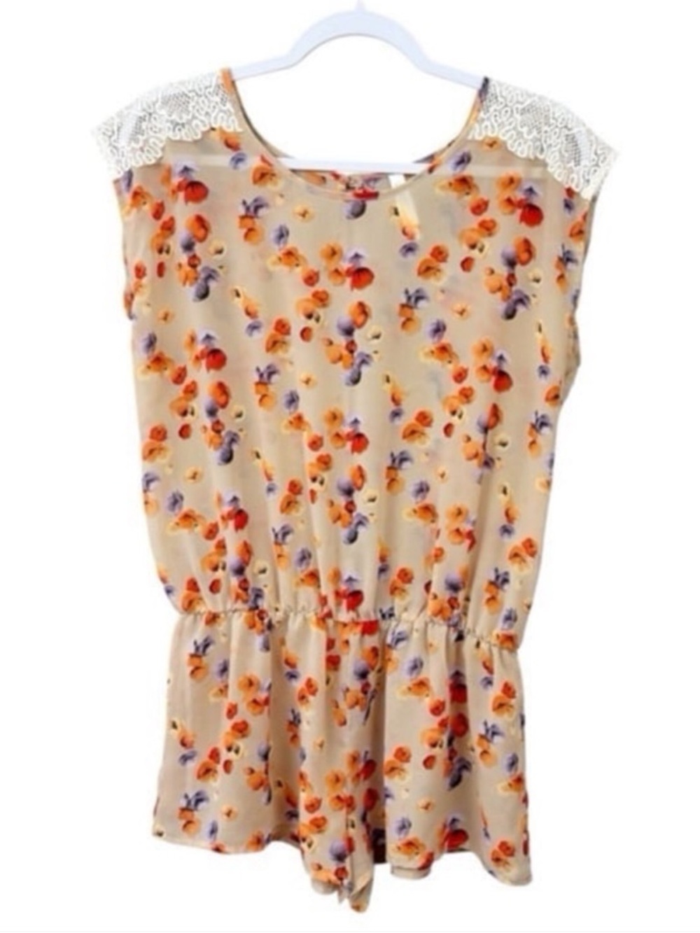 Gilligan & O'Malley Sleepwear Floral Romper